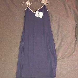 Purple fitting dress